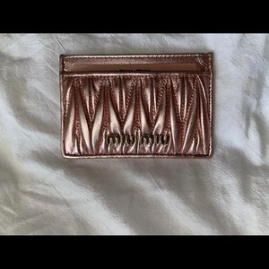 Miu Miu card holder